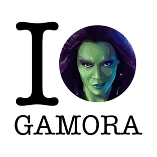 I Love Gamora Guardians of the Galaxy T-Shirt