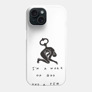 Edgy slogan that boosts your self confidence -volume II Phone Case