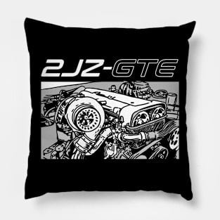 2JZ GTE ENGINE Pillow