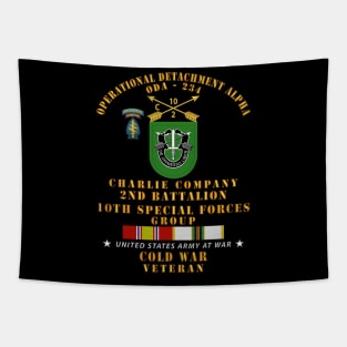 ODA 234 - C Co, 2nd Bn 10th SFG w COLD SVC Tapestry