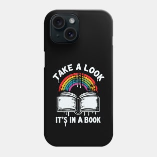 Reading Rainbow Take A Look It’s in a Book Phone Case