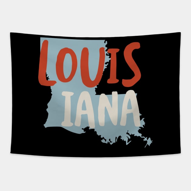 State of Louisiana Tapestry by whyitsme