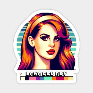 Lana Del Rey - Video Games (Black Letters) Magnet