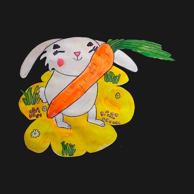 Easter carrot Bunny rabbit by LiliMagic