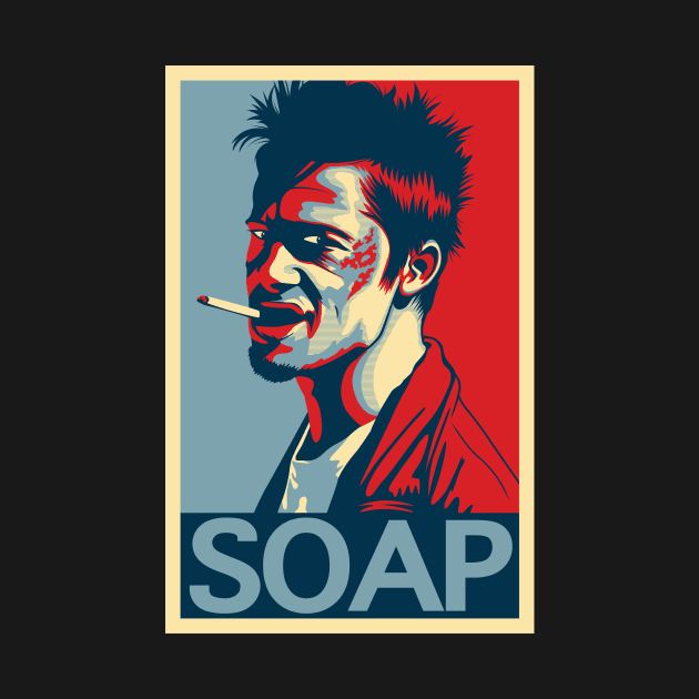 Tyler Durden "Hope" Poster by Woah_Jonny