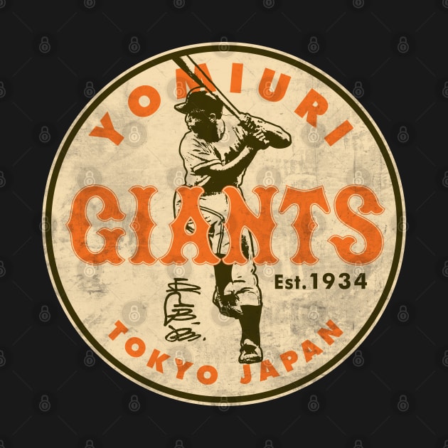 Tokyo Giants Sadaharu Oh 2 by Buck Tee by Buck Tee