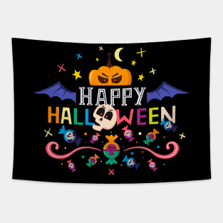 Happy Halloween Tapestry