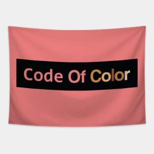 Code of Color: Human Spectrum Edition Tapestry