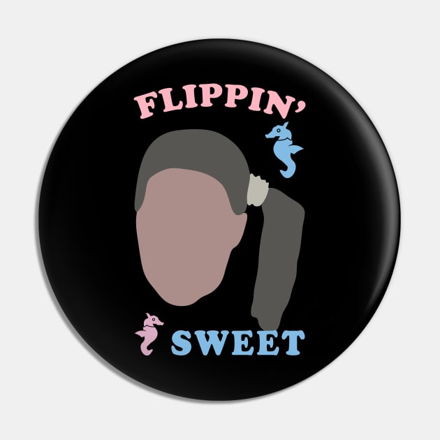 Deb Dynamite Flippin' Sweet Tiny Little Sea Horses Pin by Electrovista