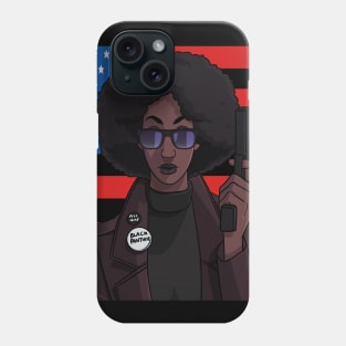 Black Panther Party USA Flag Phone Case