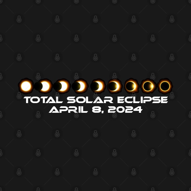 Total Solar Eclipse April 8, 2024 Totality Phase by aneisha