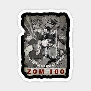 Zom 100 Vintage Frame Magnet