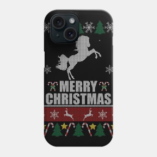 Christmas Horse Equestrian Phone Case