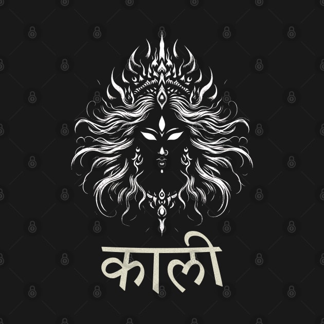 Creepy Hindu Goddess Kali Ma by MetalByte