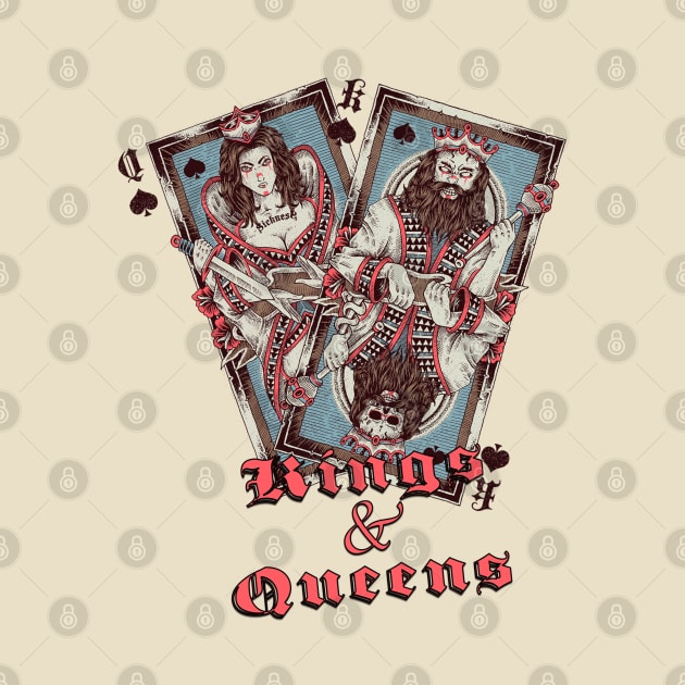 Kings and Queens by Dark Planet Tees