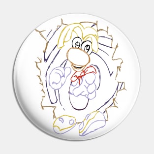 Rayman Burst Pin