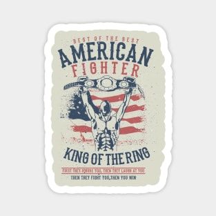 American Fighter Best of the Best Magnet