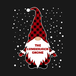 The Lumberjack Gnome Matching Family Christmas Pajama T-Shirt