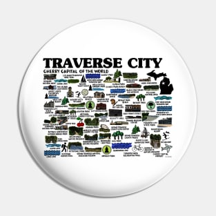 Traverse City Map Pin