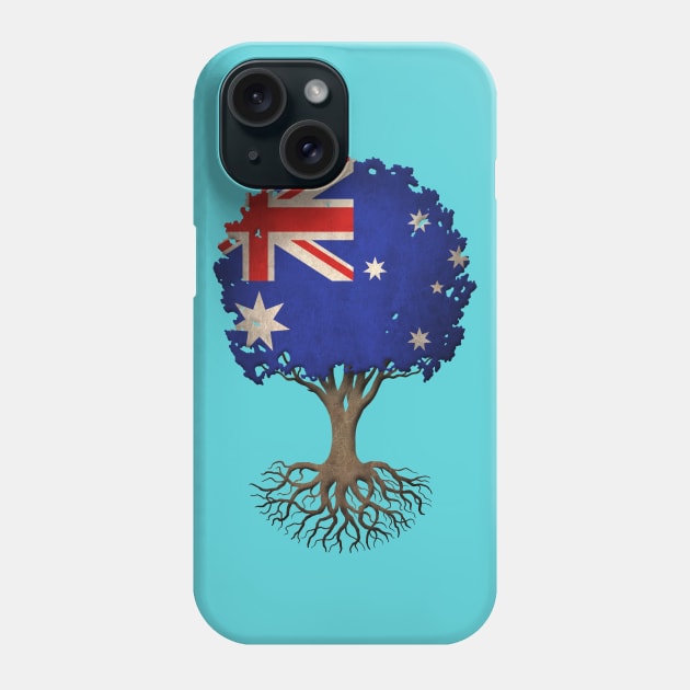 Tree of Life with Australian Flag Phone Case by jeffbartels