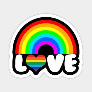 Pride Love And Rights Magnet