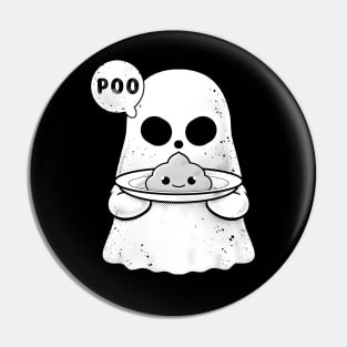 Poo Not Boo Pin