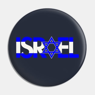 ISRAEL FLAG Pin