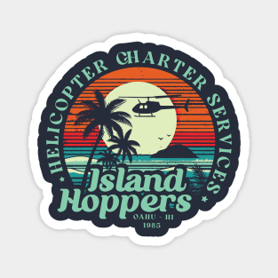 Vintage Island Hoppers Magnet