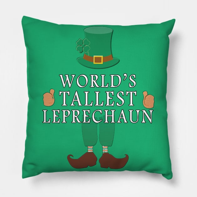 Worlds Tallest Leprechaun Pillow by Kishu