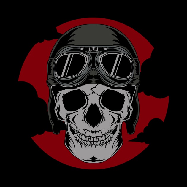 Riders Skull by spacemedia