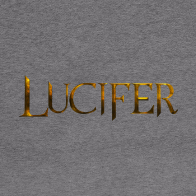  Lucifer  Logo  Lucifer  Hoodie TeePublic