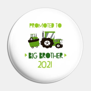 Promoted to Big brother  tractor announcing pregnancy 2021 Pin