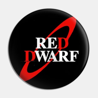 Red Dwarf Pocket Position Logo Pin