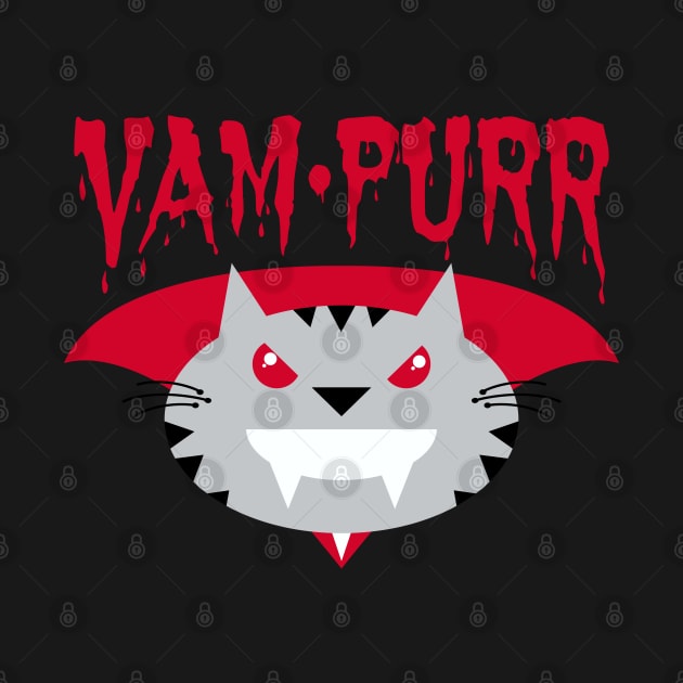 Vam-purr by DavesTees