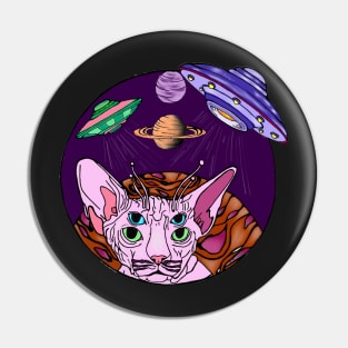 Cats Invade! Pin