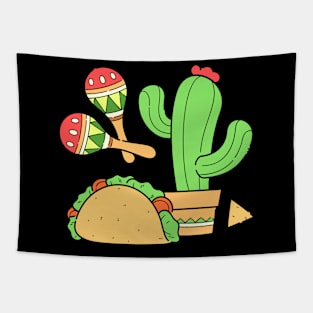 Cinco De Mayo Celebration Tapestry