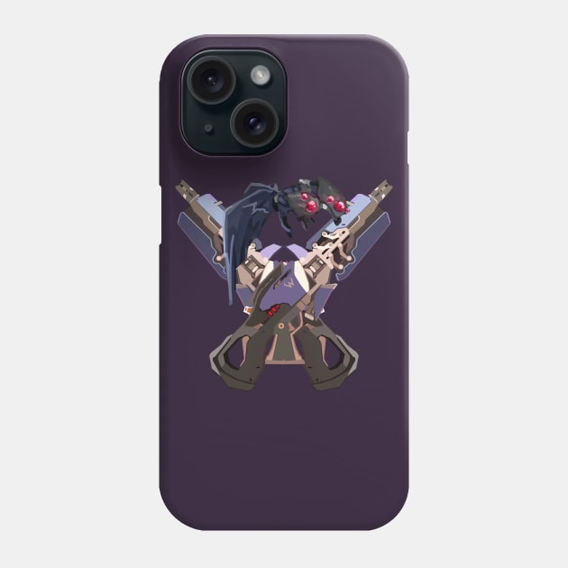 Widowmaker's Fire Power Phone Case by No_One