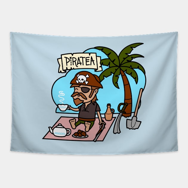 Piratea Tapestry by MarkoStrok