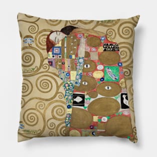 Gustav Klimt- Fulfillment Pillow