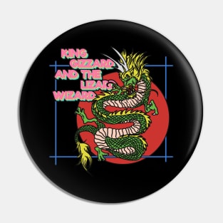 King Gizzard And Dragon Master // Fanmade Pin