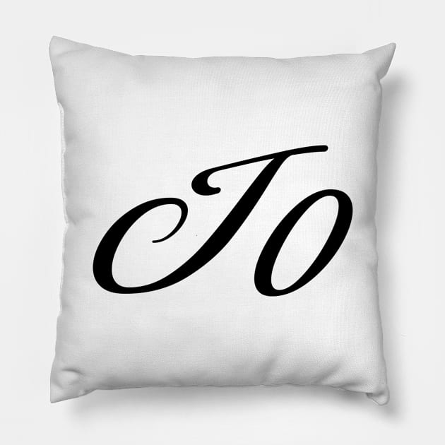 Name Jo Pillow by gulden