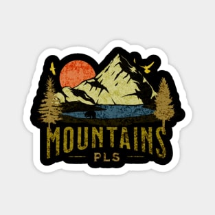 mountain please Magnet