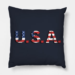 U.S.A. Pillow