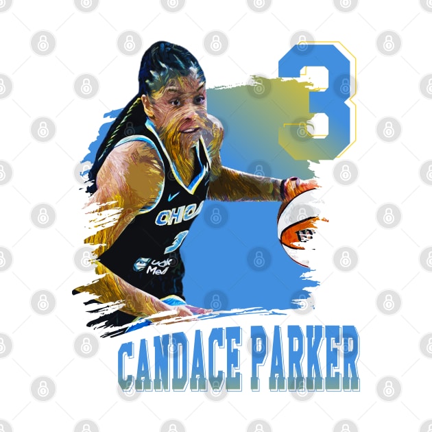 Candace Parker | 3 by Aloenalone