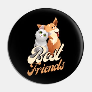 Best Friends Pin