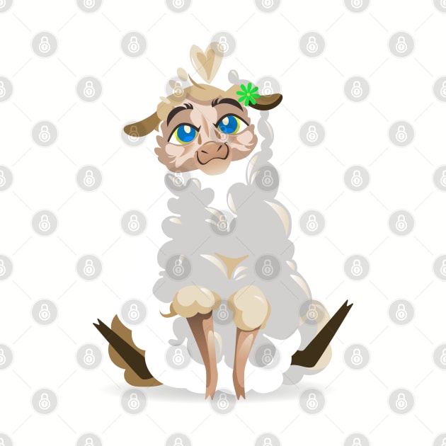 cute sheep, fanny  Shirt by boufart