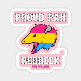 PROUD PAN REDNECK Magnet