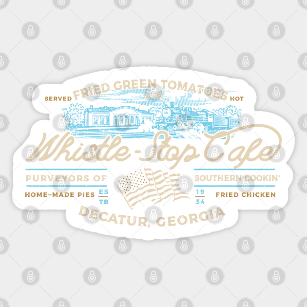 Whistle Stop Cafe - Vintage - Sticker