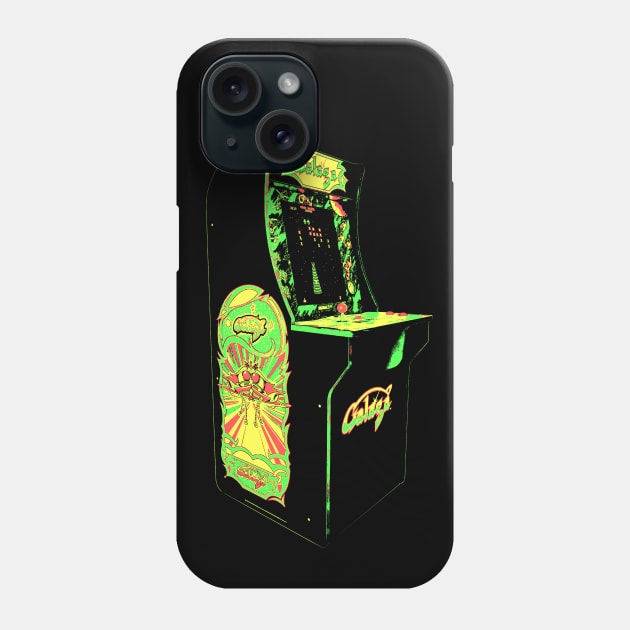 Galaga Retro Arcade Game 2.0 Phone Case by C3D3sign