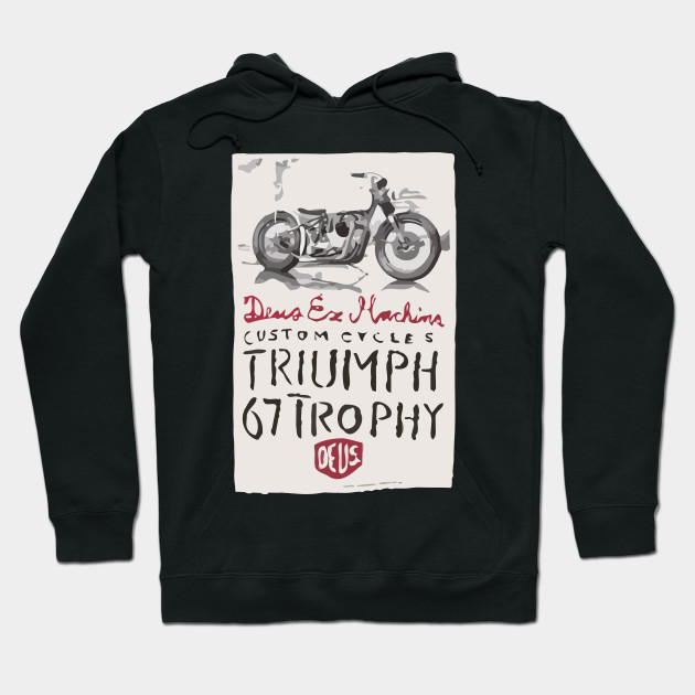 triumph hoodie